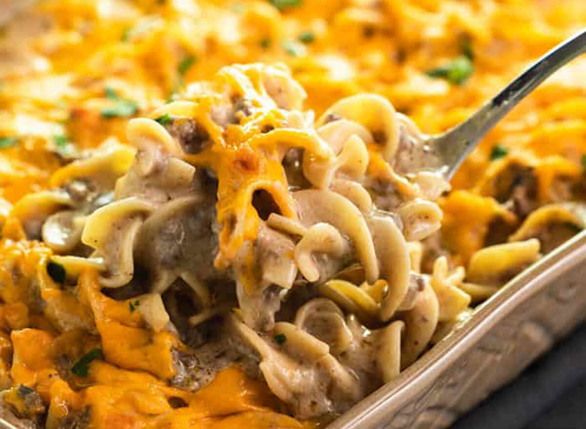 ground beef stroganoff