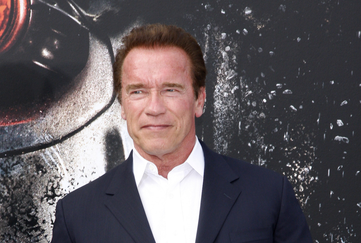 Arnold Schwarzenegger at the premiere of 