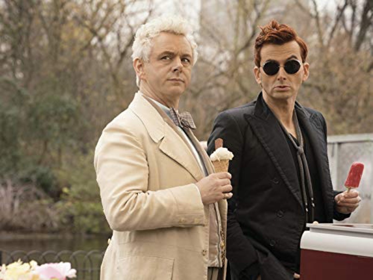 good omens tv show, amazon prime shows