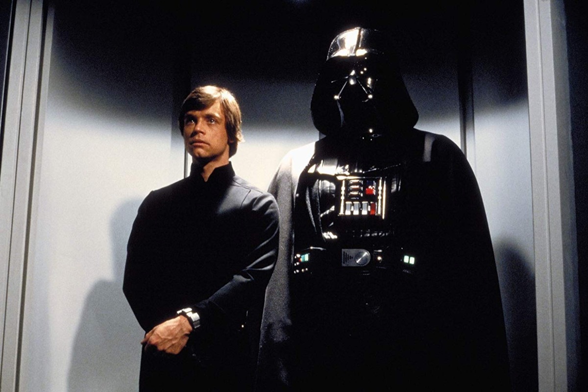 Luke Skywalker and Darth Vader, Return of the Jedi