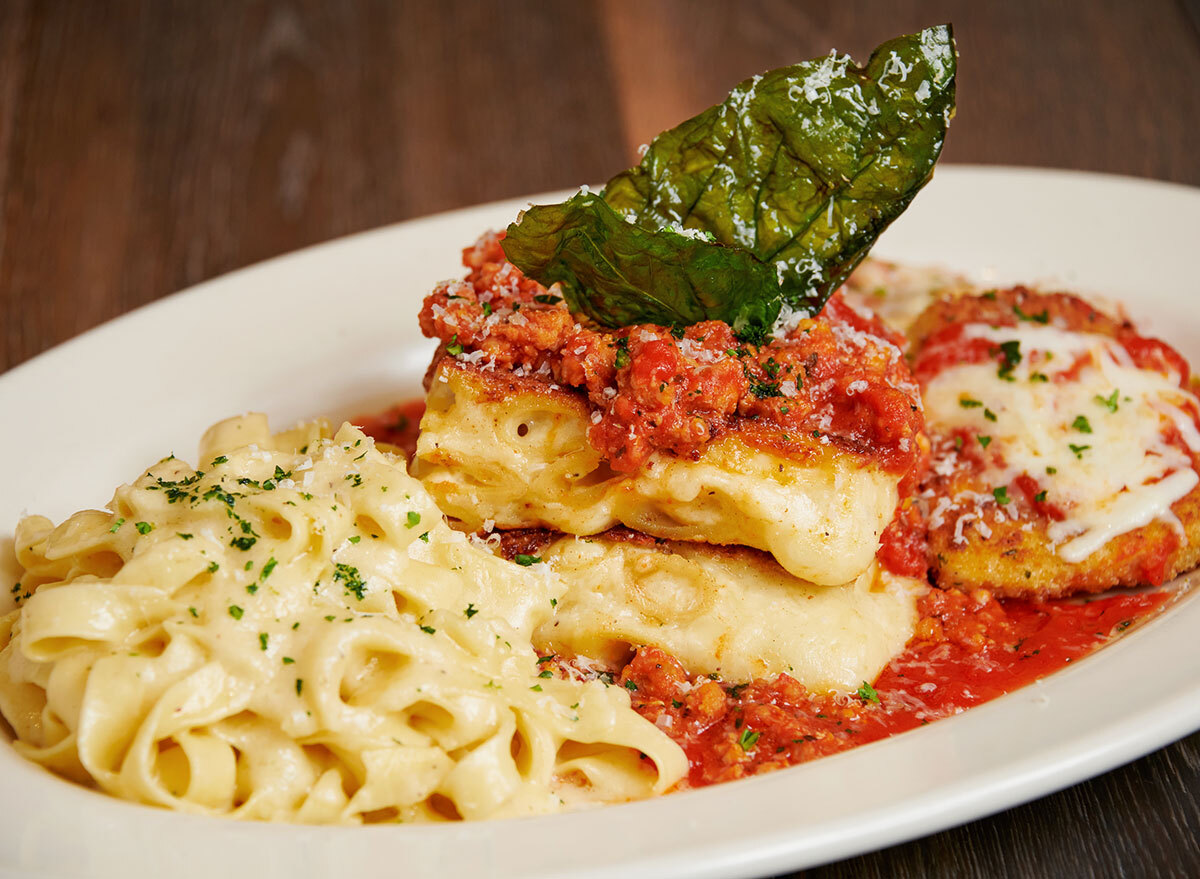 cheesecake factory classic italian trio