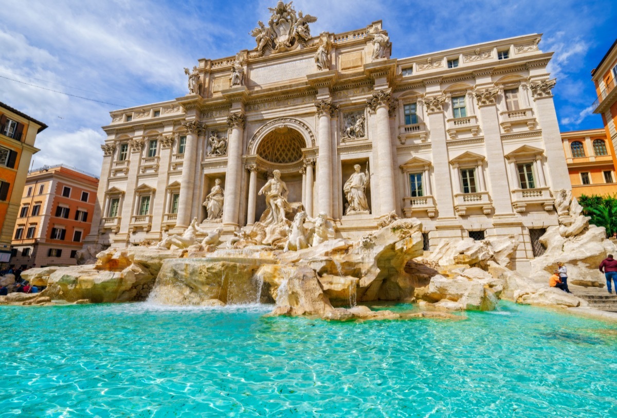 trevi fountain rome