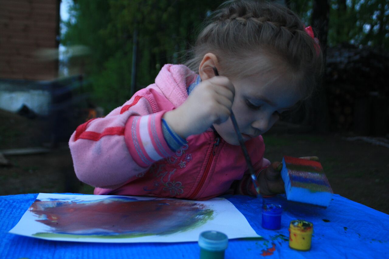 Fun Ways To paint With Your Child