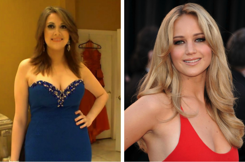 1 Jennifer Lawrence’s Clone