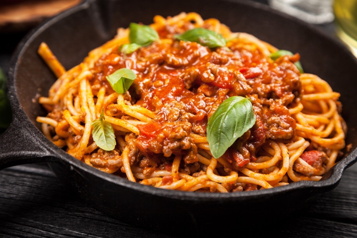 Bolognese pasta