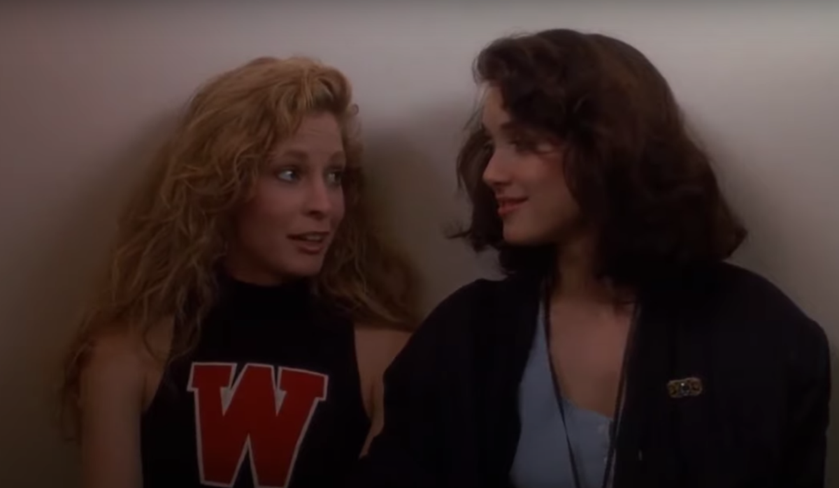 Lisanne Falk and Winona Ryder in 