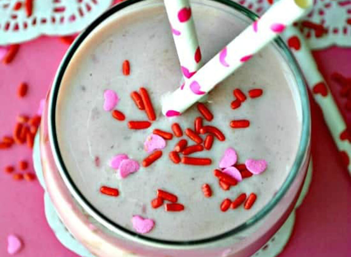 raspberry cheesecake smoothie