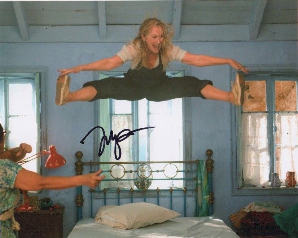 Meryl Streep autograph