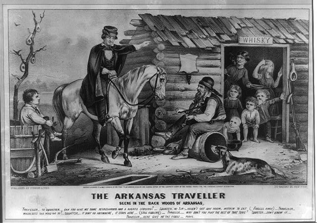 arkansas traveller the biggest folk hero every state