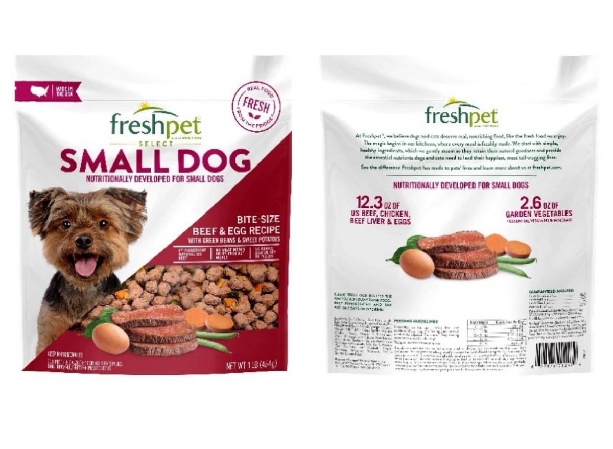 Dog food recall