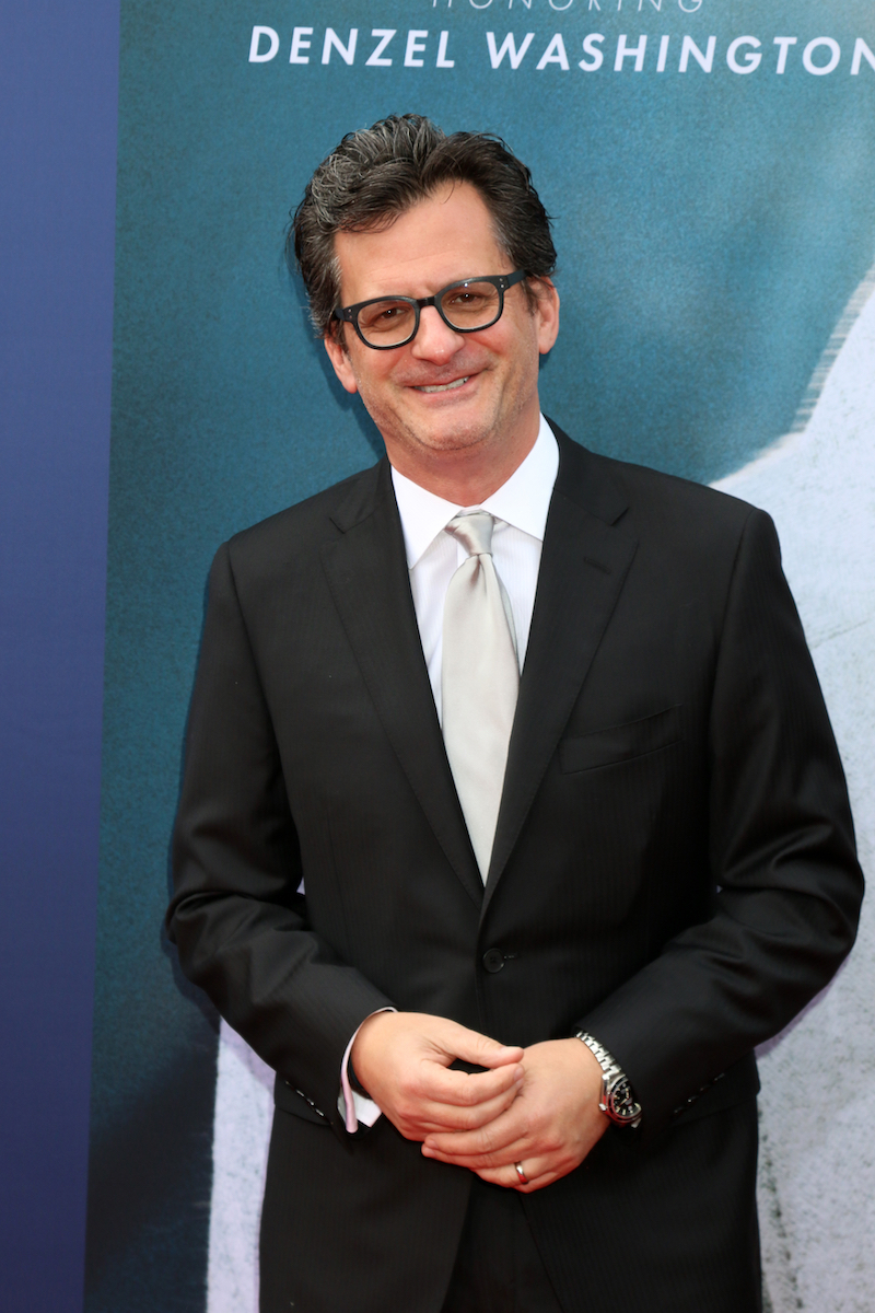 Ben Mankiewicz at AFI Honors Denzel Washington in 2019