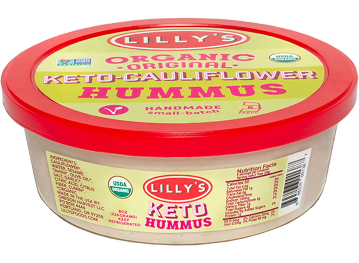 keto cauliflower hummus