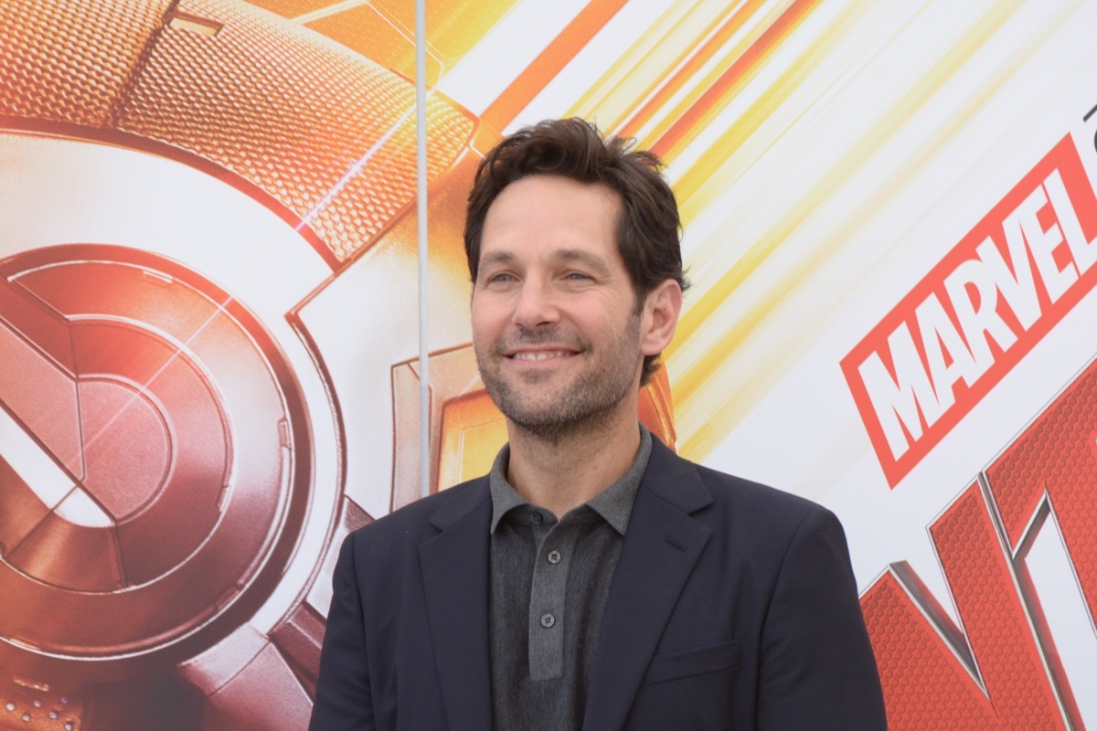 Giffoni Valle Piana, Sa, Italy - July 20, 2018 : Paul Rudd at Giffoni Film Festival 2018 - on July 20, 2018 in Giffoni Valle Piana, Italy