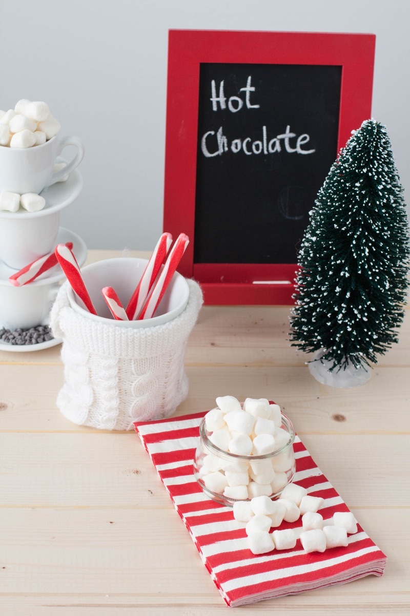 A DIY Hot Cocoa Bar