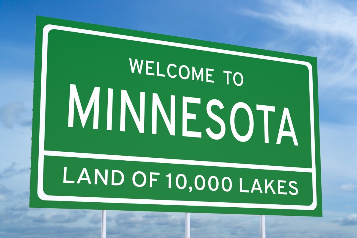 minnesota state sign